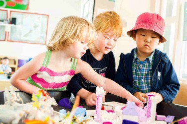 Children at Inglewood Kindergarten. 