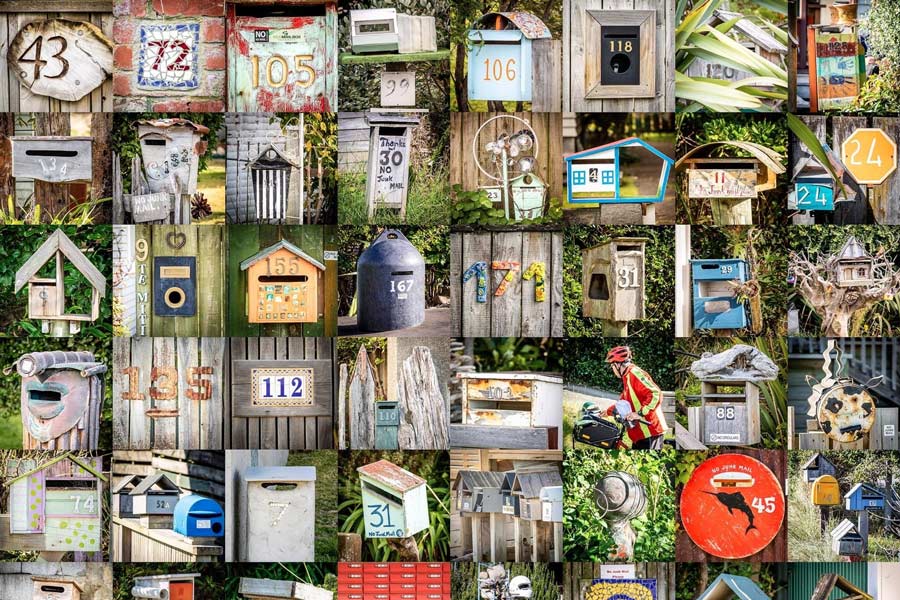 Letterboxes in a community